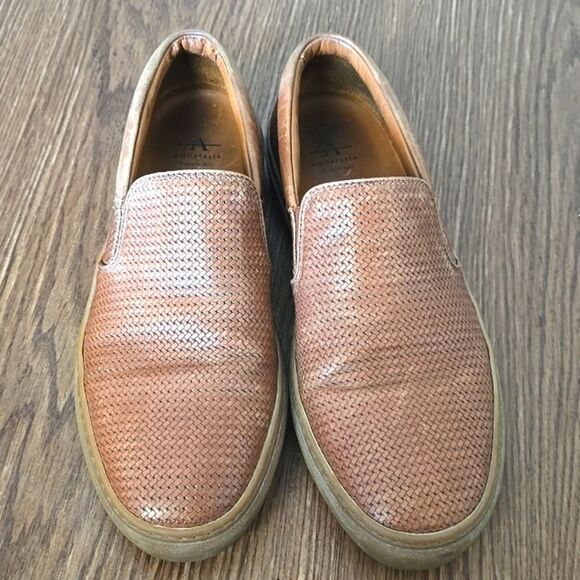 Aquatalia Men’s Waterproof Brown Slip Ons Size 9.5 main image 7